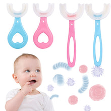 Load image into Gallery viewer, Soft U-shaped Child Toothbrush
